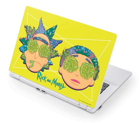 Adult Swim Rick and Morty Rick and Morty Portal Eyes Acer Chromebook Skin